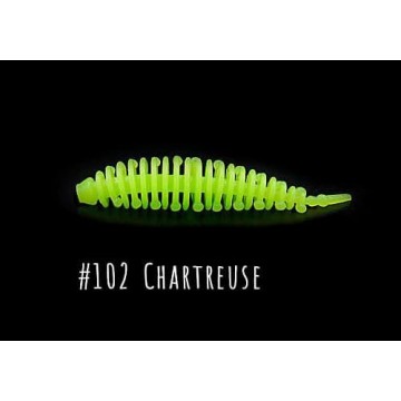 Силиконовая приманка Boroda Baits AYRA цв. Шартрез, аттр. Сыр, 8 шт./уп.