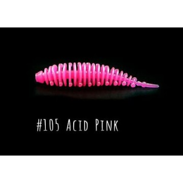 Силиконовая приманка Boroda Baits AYRA цв. Ярко-розовый, аттр. Сыр, 8 шт./уп.