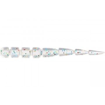 Силикон Major Craft Ajido-Worm Hachikku 2.0 005 Clear Lame Mashimashi (GLOW)