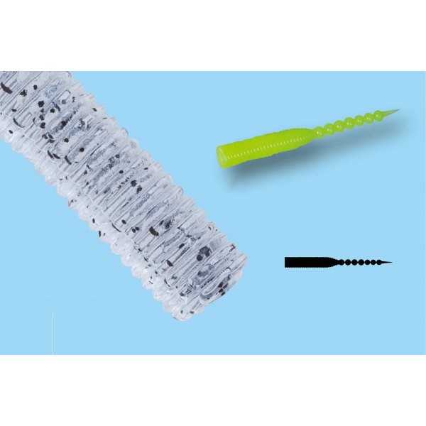 Силикон Major Craft Ajido-Worm Redama 2.0 006 Jako (GLOW)