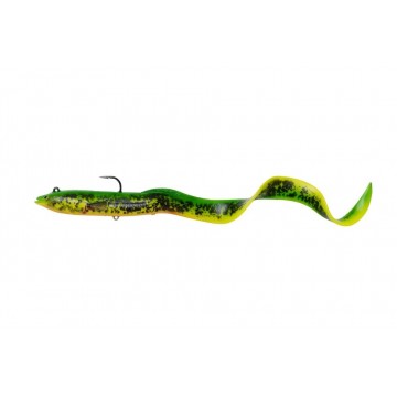 Мягкая приманка Savage Gear 4D Real Eel 30cm 80g Sinking FireTiger PHP